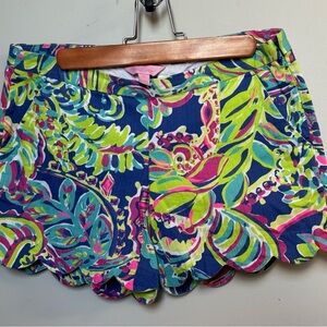Lilly Pulitzer Magnolia Shorts Multi Toucan Play Print Size 00